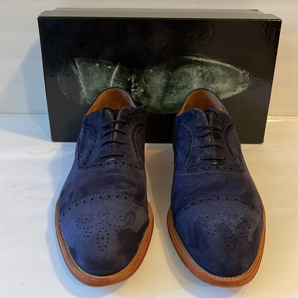 MAGNANNI - Best Quality Suede Oxfords - Slightly Worn - In Box - Made in Spain main image 5